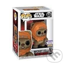 Funko POP Movie: Star Wars - Wicket with Slingshot (San Diego Comic Con Shared Exclusives), Funko, 2023