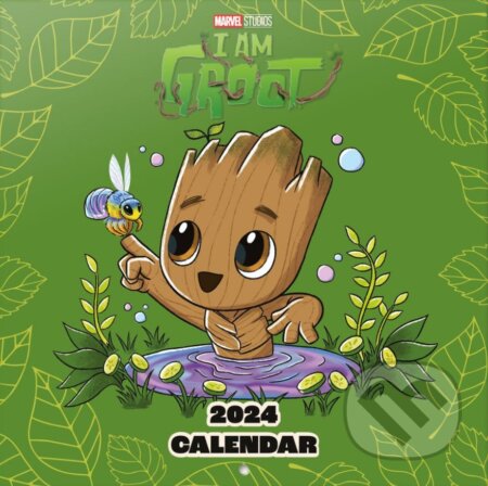 Oficiálny nástenný kalendár Marvel Comics: I Am Groot 2024 s plagátem: I Am Groot, , 2023