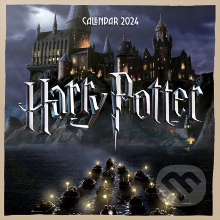 Oficiálny nástenný kalendár 2024 Harry Potter 16 mesiacov, Harry Potter, 2023