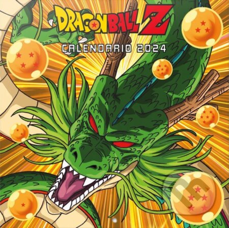 Oficiálny nástenný kalendár Dragon Ball 2024 s plagátom, , 2023