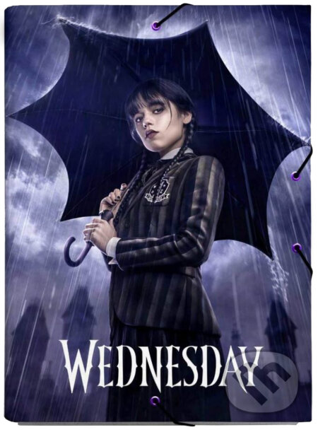 Zložka s klopami Netflix - Wednesday: Umbrella, , 2023