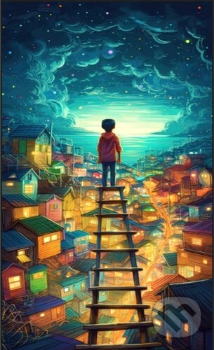 Dřevěné puzzle Magické město A3