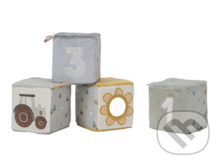 Sada plyšových kociek Farma - hra z kategorie Vzdělávací hry