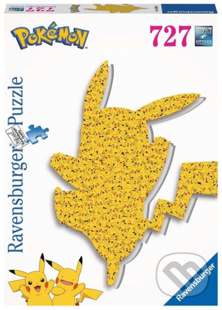 Pokémon Pikachu silueta, Ravensburger, 2023