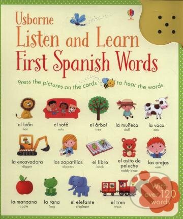 Listen and learn First Words in Spanish, Usborne, 2015