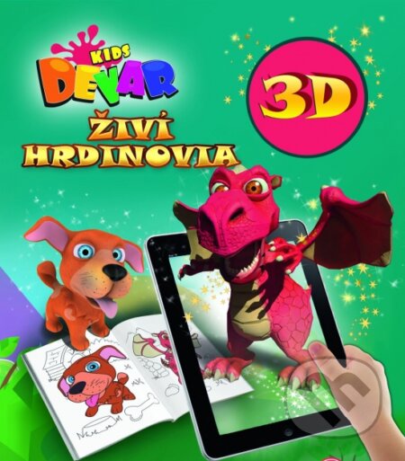 3D Živí hrdinovia - kniha z kategorie Pro děti