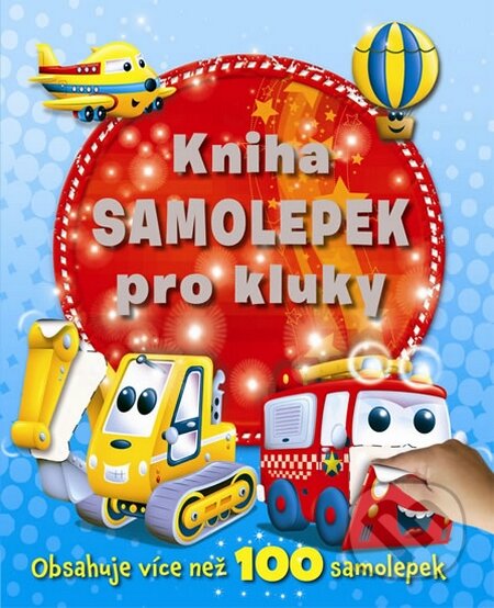 Kniha samolepek pro kluky, Svojtka&Co., 2014