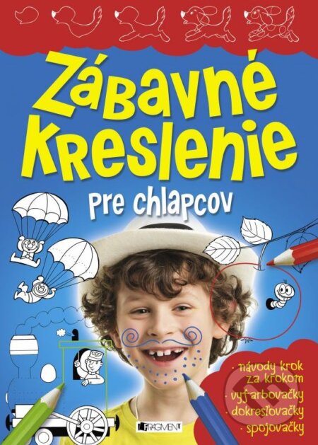 Zábavné kreslenie pre chlapcov - kniha z kategorie Omalovánky