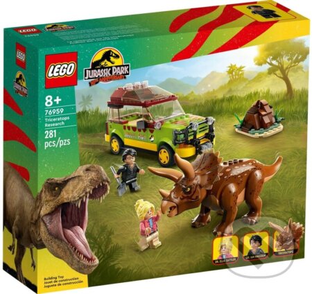 LEGO® Jurassic World 76959 Výskum triceratopsa, LEGO, 2023