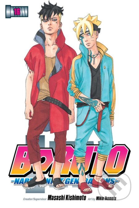Boruto: Naruto Next Generations 16 - Masashi Kishimoto, Mikio Ikemoto (ilustrátor), Viz Media, 2023