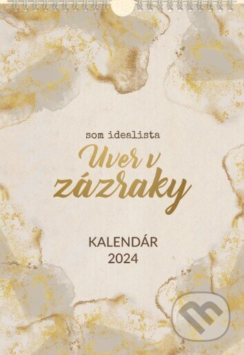 Som idealista - nástenný kalendár 2024 - Iveta Tomášková, Som idealista s.r.o., 2023