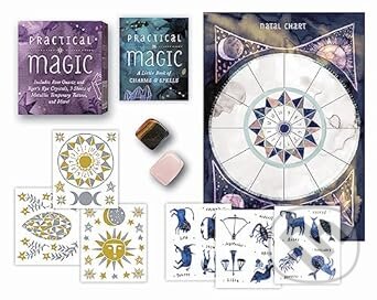 Practical Magic: Includes Rose Quartz and Tiger&#039;s Eye Crystals, 3 Sheets of Metallic Tattoos, and More! - Nikki Van De Car, RP Minis, 2017