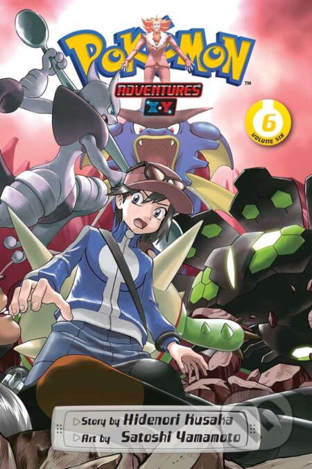 Pokémon Adventures: X•Y, Vol. 6 - Hidenori Kusaka, Satoshi Yamamoto (ilustrátor), Viz Media, 2023