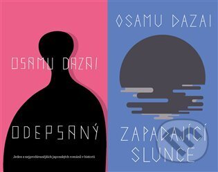 Odepsaný / Zapadající slunce (box) - Osamu Dazai, #booklab, 2023