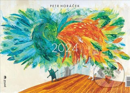 Nástěnný kalendář Petra Horáčka 2024 - Petr Horáček, Portál, 2023