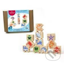 Dřevěná balanční hra mořská zvířátka