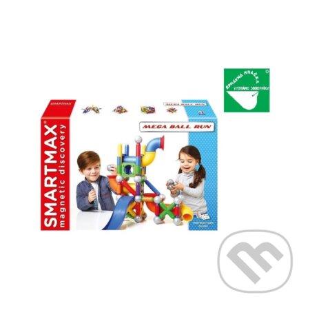 SmartMax - Mega guľôčková dráha - 71 ks - hra z kategorie Vzdělávací hry