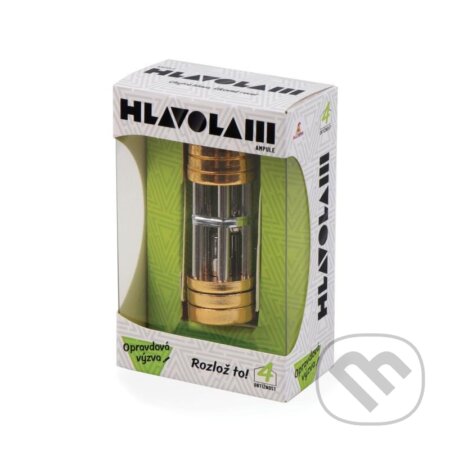 Kovový hlavolam - Ampule - hra z kategorie Domino, hlavolamy