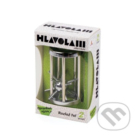 Kovový hlavolam - Ježko v klietke - hra z kategorie Domino, hlavolamy