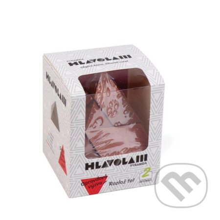 Drevený hlavolam - Pyramída - hra z kategorie Domino, hlavolamy