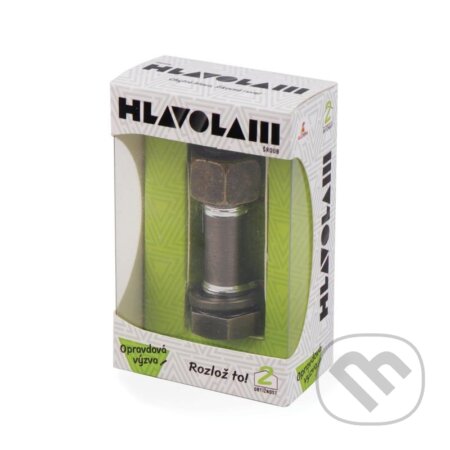 Kovový hlavolam - Šroub - hra z kategorie Domino, hlavolamy