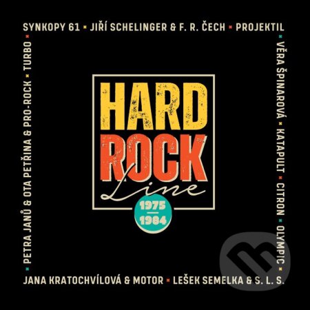 Hard Rock Line 1975-1984 LP, Hudobné albumy, 2023