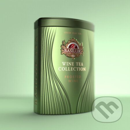 BASILUR Wine Tea Frosted Wine plech 75g, Bio - Racio, 2023