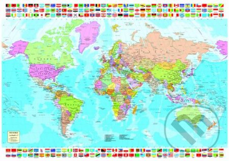 Puzzle: Map of the World (Educa)