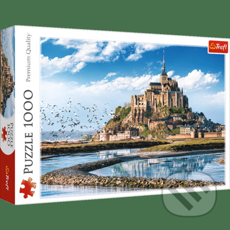 Trefl Puzzle 1000 - Mont Saint-Michel, Francúzsko, Trefl, 2023