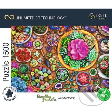 Trefl Puzzle 1500 UFT - Svet rastlín, Trefl, 2023