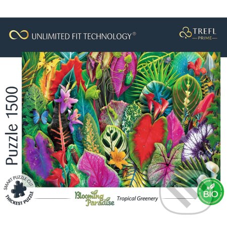 Trefl Puzzle 1500 UFT - Tropická zeleň, Trefl, 2023