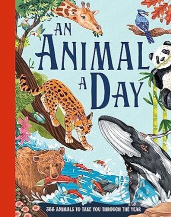 An Animal a Day - Miranda Smith, Kaja Kajfež (Ilustrátor), Santiago Calle (Ilustrátor), Mateo Markov (Ilustrátor), Max Rambaldi (Ilustrátor), Red Shed, 2023