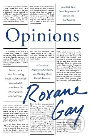 Opinions - Roxane Gay, Corsair, 2023