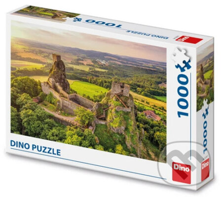 Zřícenina hradu Trosky - puzzle z kategorie Města a stavby