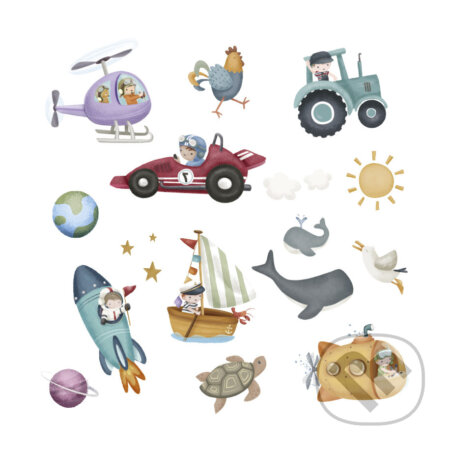 Detské tetovanie: Jim & Friends