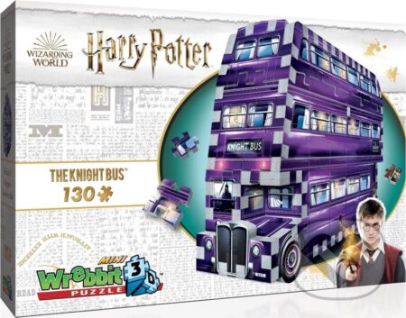 Puzzle 3D Harry Potter: Záchranný autobus, Wrebbit - MB, 2023
