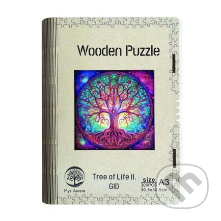 Dřěvěné puzzle/Strom života II A3 svítící, EPEE, 2023