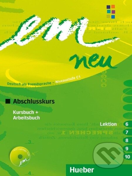 em neu 2008 Abschlusskurs Kursbuch, Arbeitsbuch , Lektion 6 -10 mit Arbeitsbuch-Audio-CD C1 - kniha z kategorie Jazykové učebnice a slovníky