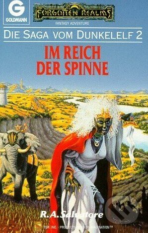 Im Reich der Spinne - R.A. Salvatore, Goldmann Verlag, 1992