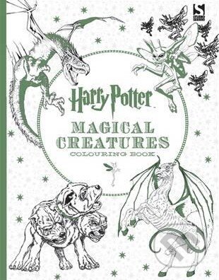 Harry Potter Magical Creatures Colouring Book - kniha z kategorie Omalovánky