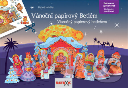 Vánoční papírový Betlém - Kateřina Miler, Betexa, 2016