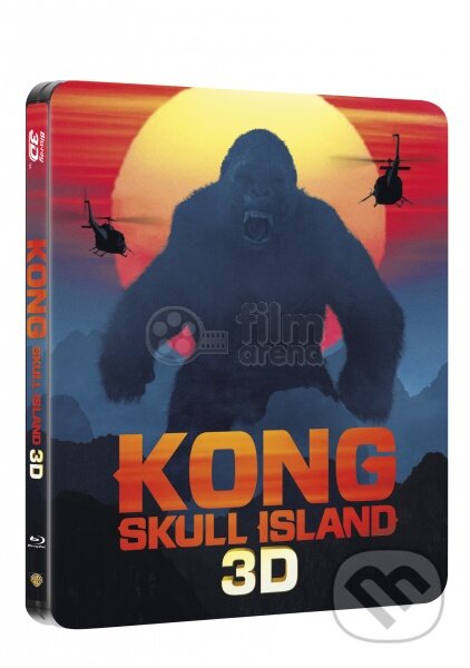 Kong: Ostrov lebek Steelbook 3D - Jordan Vogt-Roberts, Filmaréna, 2017