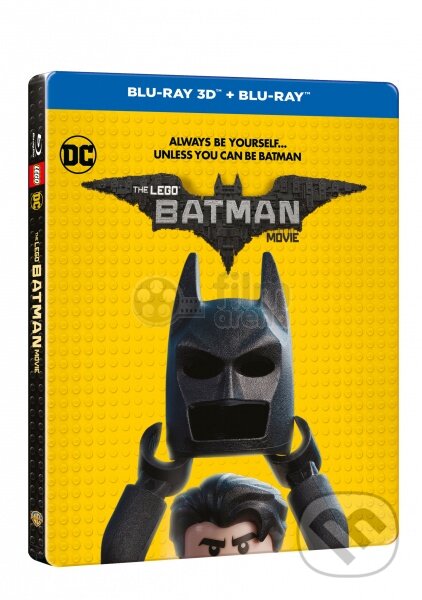 Lego Batman Film 3D Steelbook - Chris McKay, Filmaréna, 2017