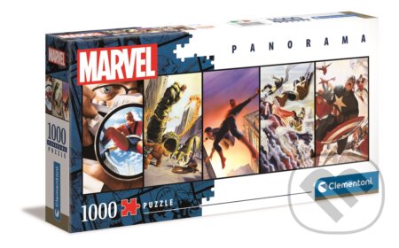 Puzzle 1000 Panorama, Marvel  80, Trigo, 2023