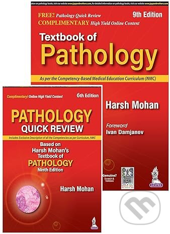 Textbook of Pathology - Harsh Mohan, Jaypee Brothers Medical, 2023