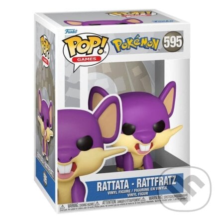 Funko POP Games: Pokemon - Rattata, Funko, 2023