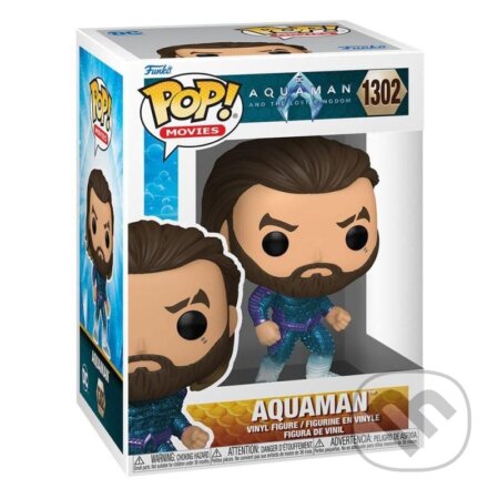 Funko POP! 1302 Movies Aquaman and the Lost Kingdom Aquaman