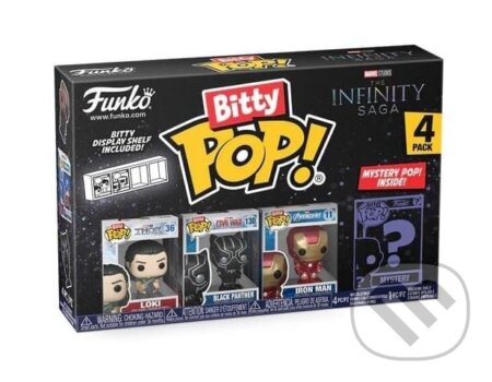 Funko Bitty POP: Marvel - Loki (4pack), Funko, 2023