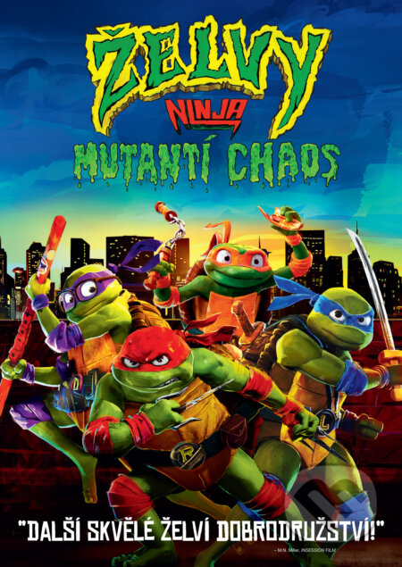 Želvy Ninja: Mutantí chaos - Jeff Rowe, Kyler Spears, Magicbox, 2023