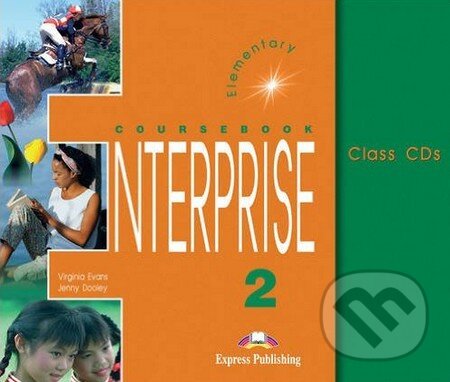 Enterprise 2 - Class CDs - Virginia Evans, Jenny Dooley - audiokniha z kategorie Jazykové učebnice a slovníky